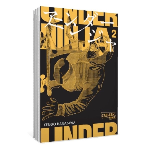 Buchcover und Innenansicht für das Buch: Under Ninja