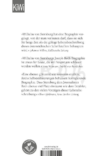 Buchcover und Innenansicht für das Buch: Joseph Roth