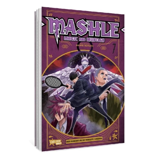 Buchcover und Innenansicht für das Buch: Mashle
