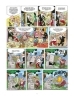 Buchcover und Innenansicht für das Buch: Mortadelo y Filemon: Miseria la bacteria