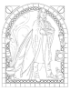 Buchcover und Innenansicht für das Buch: Aus den Filmen zu Harry Potter: Das offizielle Malbuch: Slytherin