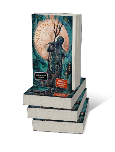 Buchcover und Innenansicht für das Buch: Sunbringer