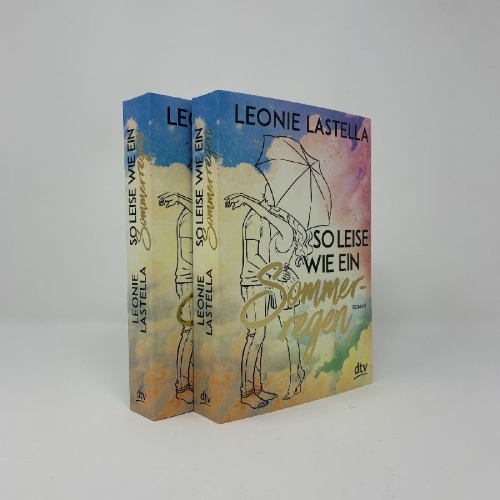 Buchcover und Innenansicht für das Buch: So leise wie ein Sommerregen