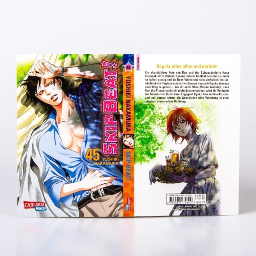 Buchcover und Innenansicht für das Buch: Skip Beat