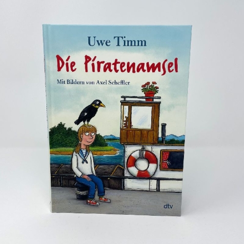 Buchcover und Innenansicht für das Buch: Die Piratenamsel