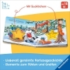 Buchcover und Innenansicht für das Buch: Frohe Weihnachten, liebe Tiere!