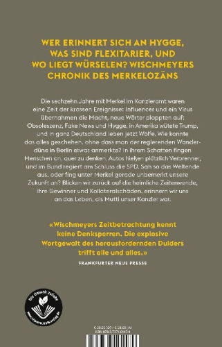 Buchcover und Innenansicht für das Buch: Als Mutti unser Kanzler war