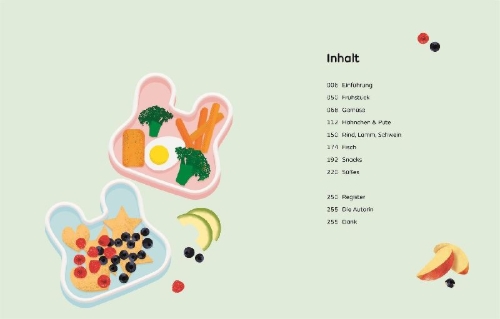 Buchcover und Innenansicht für das Buch: Fingerfood, Snacks & Co.