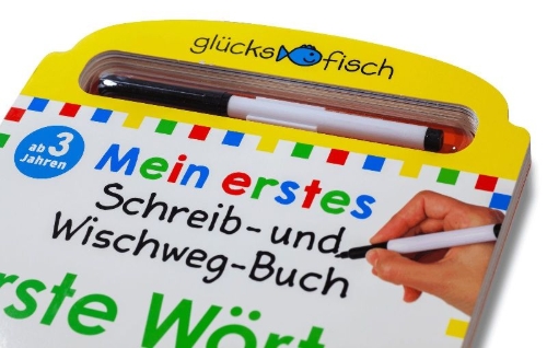 Buchcover und Innenansicht für das Buch: My First Wipe Clean: Words