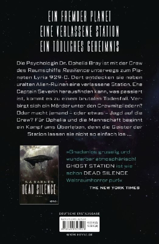 Buchcover und Innenansicht für das Buch: Ghost Station