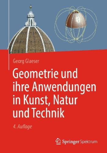 Buchcover und Innenansicht für das Buch: Geometrie und ihre Anwendungen in Kunst, Natur und Technik