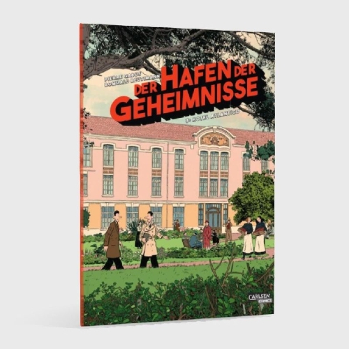 Buchcover und Innenansicht für das Buch: Der Hafen der Geheimnisse 3: Hotel Atlantico