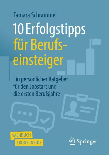 Buchcover und Innenansicht für das Buch: 10 Erfolgstipps für Berufseinsteiger
