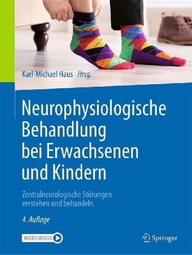 Buchcover und Innenansicht für das Buch: Neurophysiologische Behandlung bei Erwachsenen und Kindern