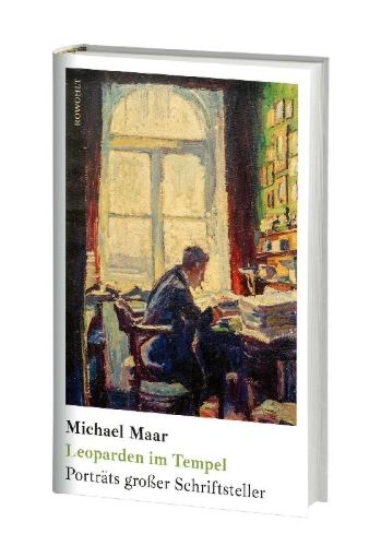 Buchcover und Innenansicht für das Buch: Leoparden im Tempel