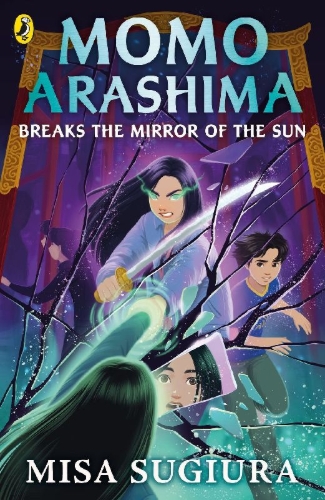 Buchcover und Innenansicht für das Buch: Momo Arashima Breaks the Mirror of the Sun