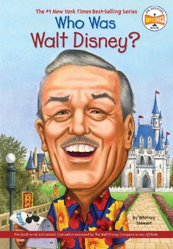 Buchcover und Innenansicht für das Buch: Who Was Walt Disney?