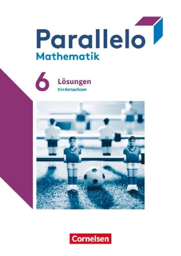 Buchcover und Innenansicht für das Buch: Parallelo 6. Schuljahr. Niedersachsen - Lösungen zum Schülerbuch