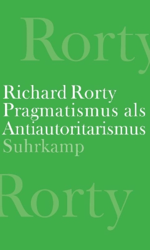 Buchcover und Innenansicht für das Buch: Pragmatism as Anti-Authoritarianism