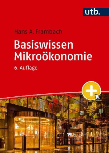 Buchcover und Innenansicht für das Buch: Basiswissen Mikroökonomie