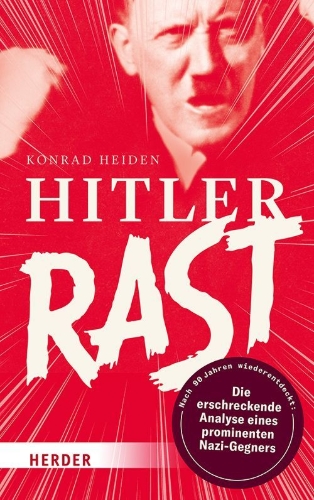 Buchcover und Innenansicht für das Buch: Hitler rast