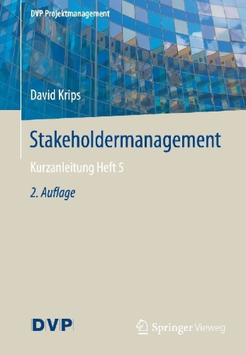 Buchcover und Innenansicht für das Buch: Stakeholdermanagement