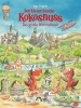 Buchcover und Innenansicht für das Buch: Der kleine Drache Kokosnuss - Das große Wimmelbuch
