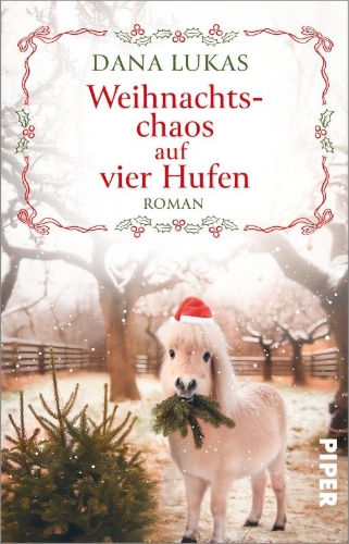 Buchcover und Innenansicht für das Buch: Weihnachtschaos auf vier Hufen