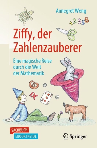 Buchcover und Innenansicht für das Buch: Ziffy, der Zahlenzauberer