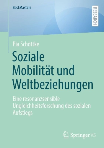 Buchcover und Innenansicht für das Buch: Soziale Mobilität und Weltbeziehungen