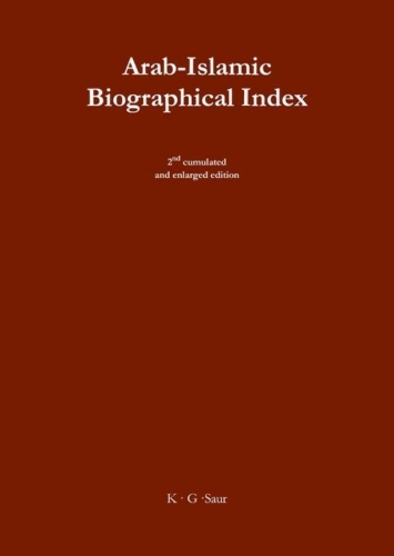 Buchcover und Innenansicht für das Buch: Arab-Islamic Biographical Index II