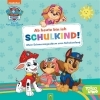 Buchcover und Innenansicht für das Buch: Paw Patrol: Ab heute bin ich Schulkind! Mein Erinnerungsalbum zum Schulanfang