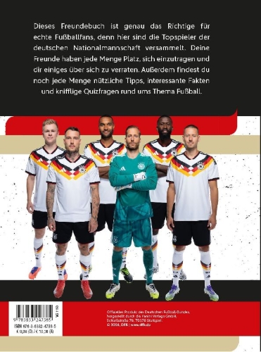Buchcover und Innenansicht für das Buch: DFB: Meine Freunde