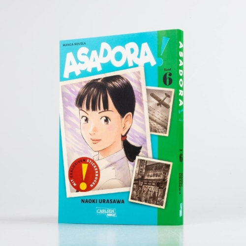 Buchcover und Innenansicht für das Buch: Asadora!