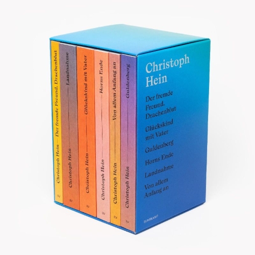 Buchcover und Innenansicht für das Buch: Christoph Hein Jubiläumsedition