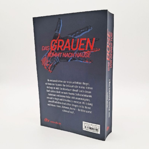 Buchcover und Innenansicht für das Buch: Das Böse vor deiner Tür
