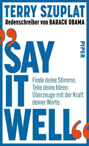 Buchcover und Innenansicht für das Buch: Say It Well