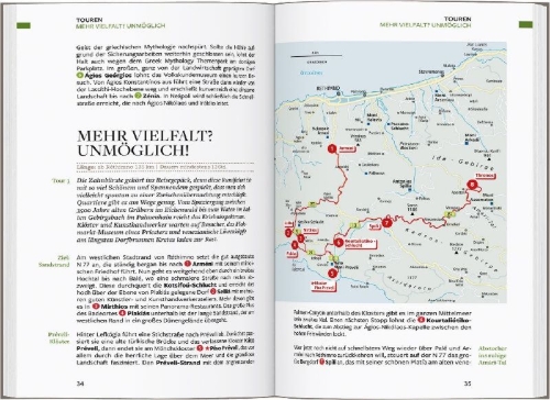 Buchcover und Innenansicht für das Buch: Baedeker Reiseführer Kreta