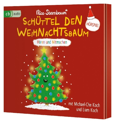 Buchcover und Innenansicht für das Buch: Schüttel den Weihnachtsbaum