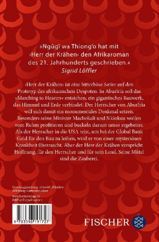 Buchcover und Innenansicht für das Buch: Herr der Krähen