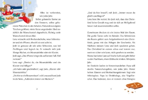 Buchcover und Innenansicht für das Buch: Alle Jahre wieder