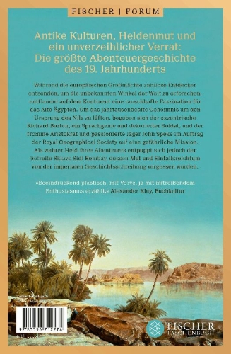 Buchcover und Innenansicht für das Buch: River of the Gods: Genius, Courage, and Betrayal in the Search for the Source of the Nile