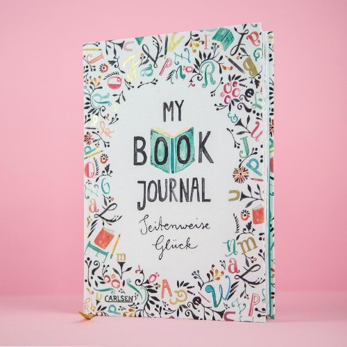 Buchcover und Innenansicht für das Buch: My Book Journal. Seitenweise Glück