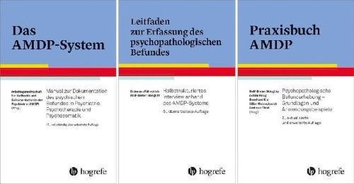 Buchcover und Innenansicht für das Buch: AMDP-Buchset