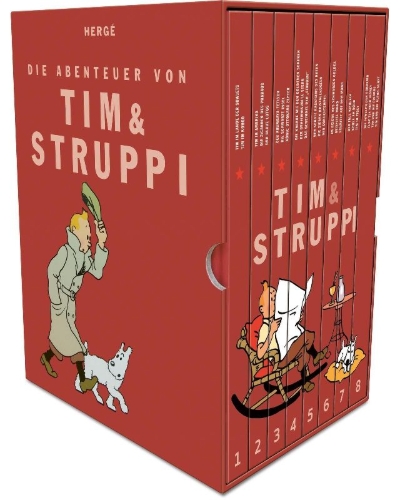 Buchcover und Innenansicht für das Buch: Tim und Struppi: Tim und Struppi Gesamtausgabe