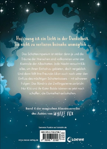 Buchcover und Innenansicht für das Buch: Dream Keeper (Band 4) - Der Aufstieg des Schattenkaisers