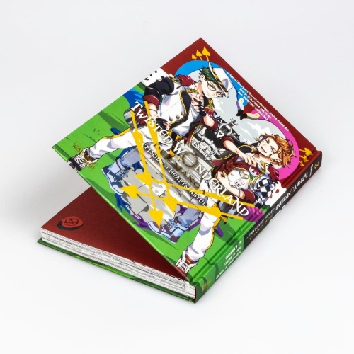 Buchcover und Innenansicht für das Buch: Twisted Wonderland