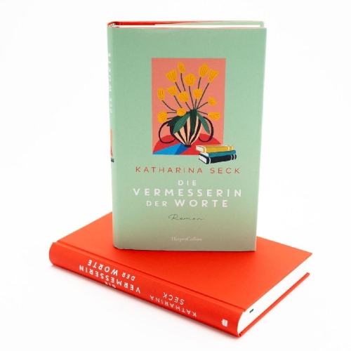 Buchcover und Innenansicht für das Buch: Die Vermesserin der Worte