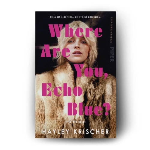 Buchcover und Innenansicht für das Buch: Where Are You, Echo Blue?