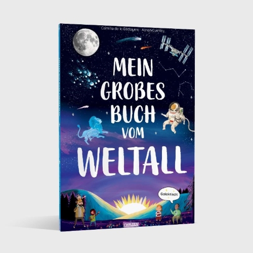 Buchcover und Innenansicht für das Buch: My First Book of Space